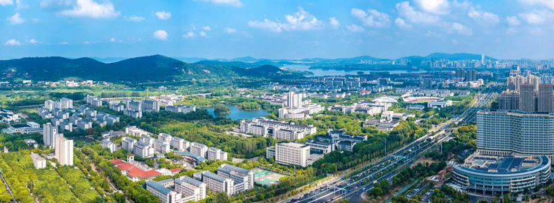 滨湖区城市风光。滨湖区委宣传部供图